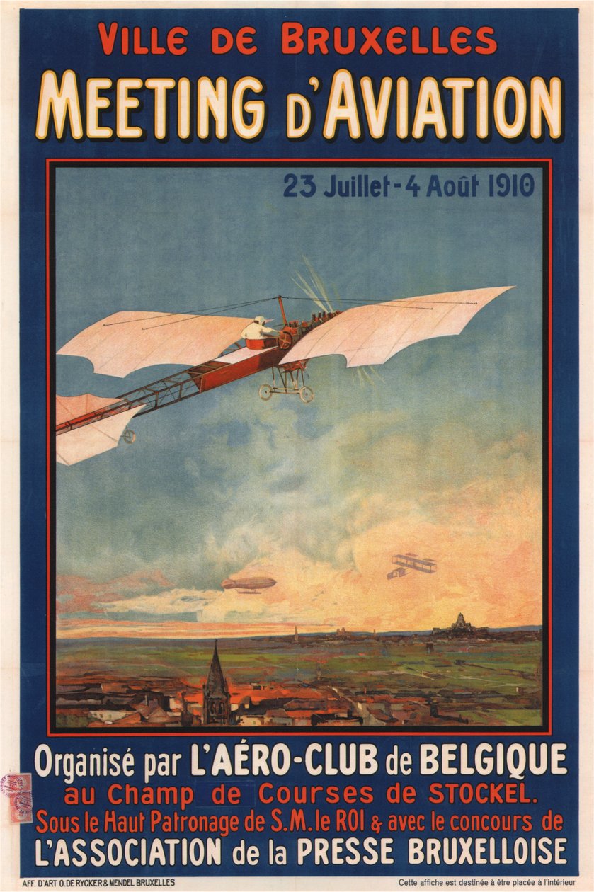 Setkání dAviation, 1910 od Unbekannt