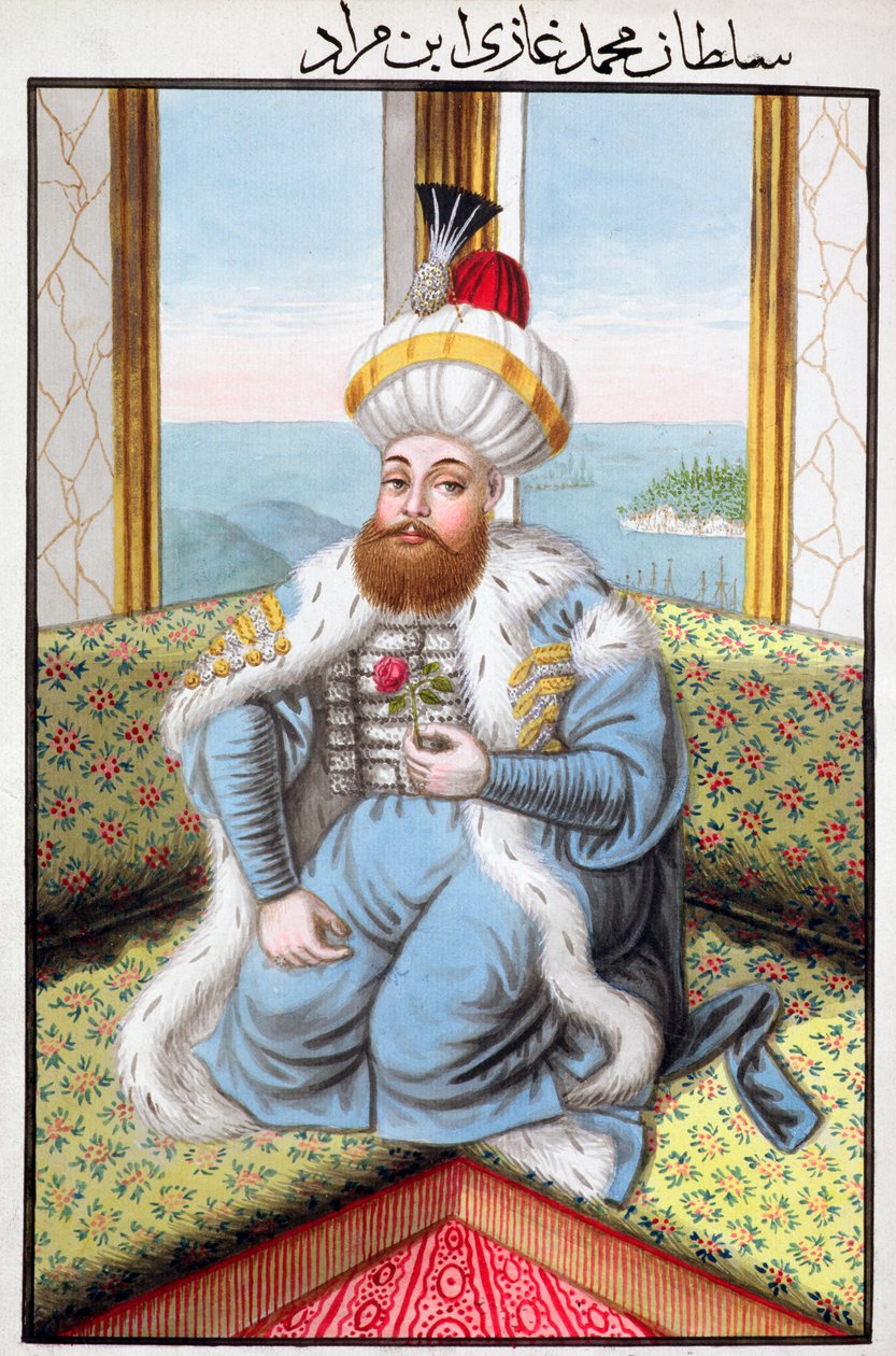 Mehmed II, osmanský císař, 1808 od Unbekannt
