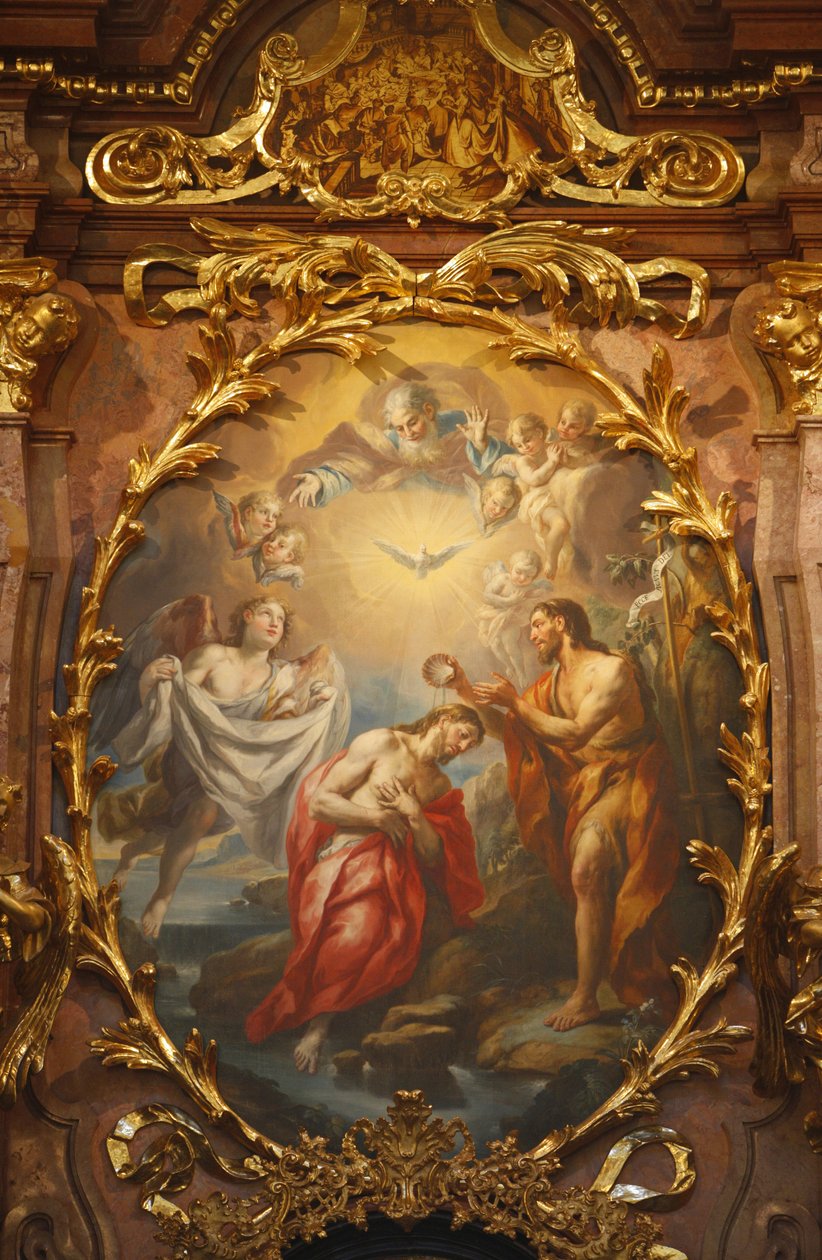 Opatství Melk Ježíšův křest, Melk, Rakousko od Unbekannt
