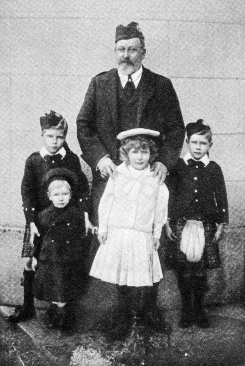 Členové královské rodiny, Balmoral, Skotsko, 1902 od Unbekannt