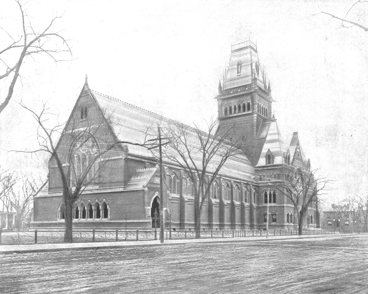 Memorial Hall, Cambridge, Massachusetts, USA, c1900. od Unbekannt