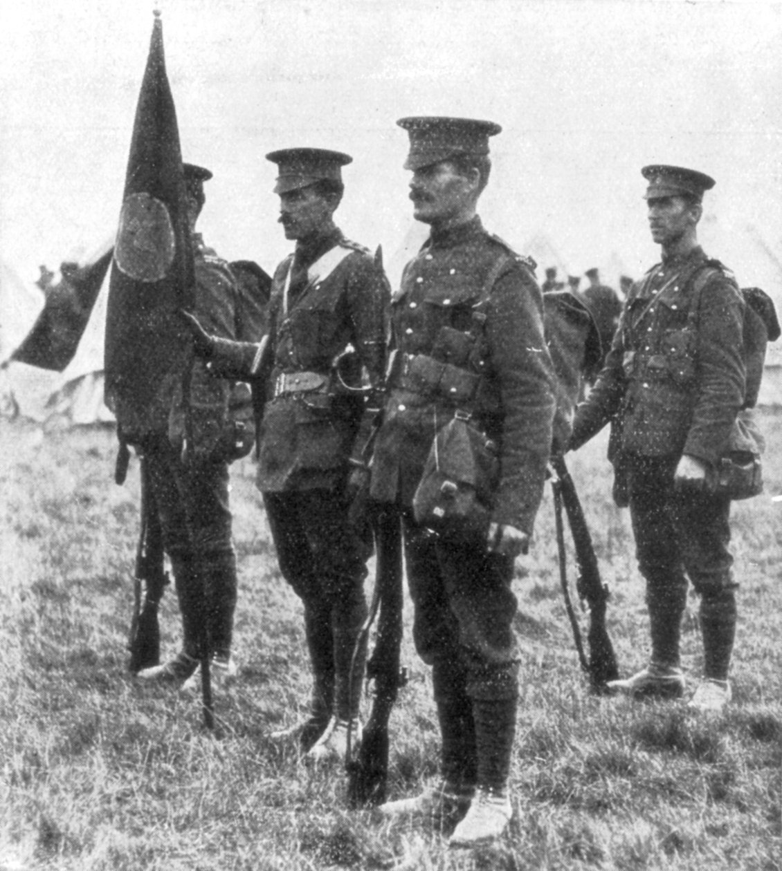 Kanadská lehká pěchota Men of Princess Patricias, 1915 od Unbekannt