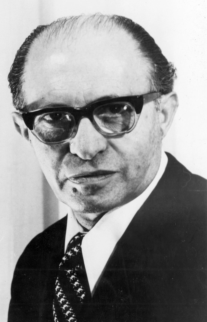 Menachem Begin 1913-1992, izraelský státník polského původu, 1978 od Unbekannt