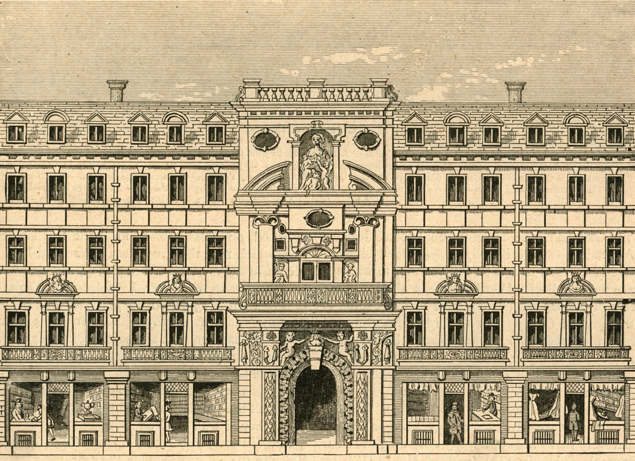 Mercers Chapel, jak přestavěn po požáru, 1897. od Unbekannt