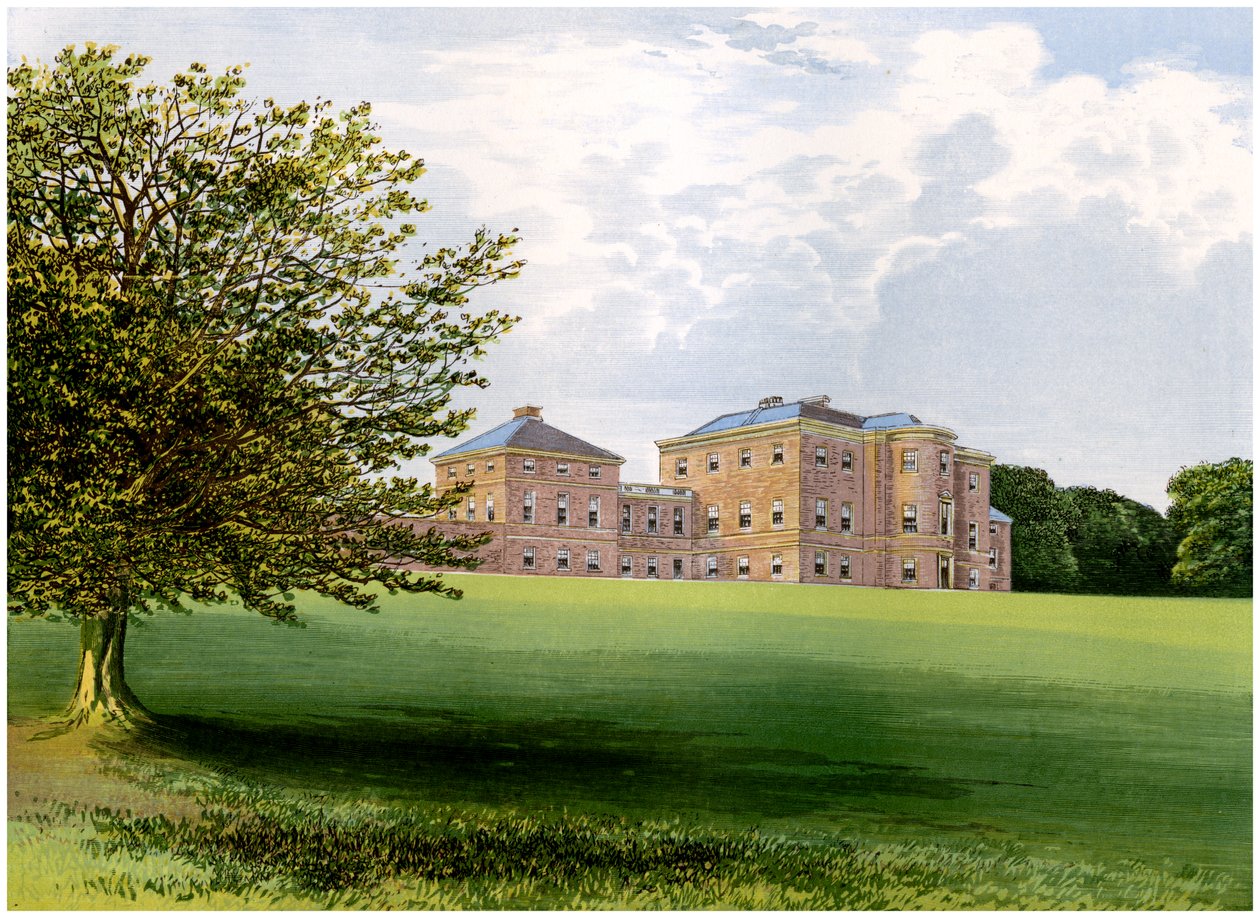 Mersham-le-Hatch, Kent, domov Baroneta Knatchbulla, c1880 od Unbekannt