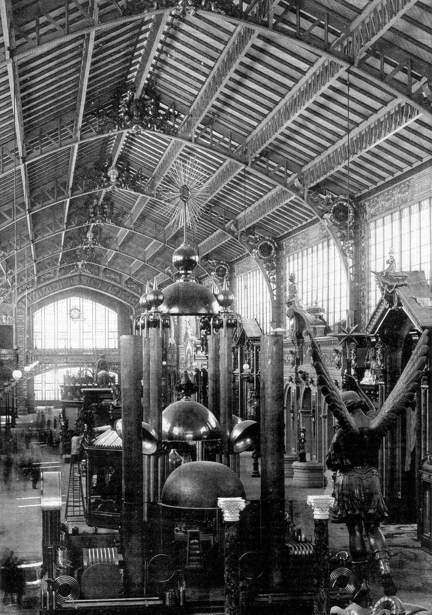 Sekce metalurgie, Světová výstava, Paříž, 1889 od Unbekannt