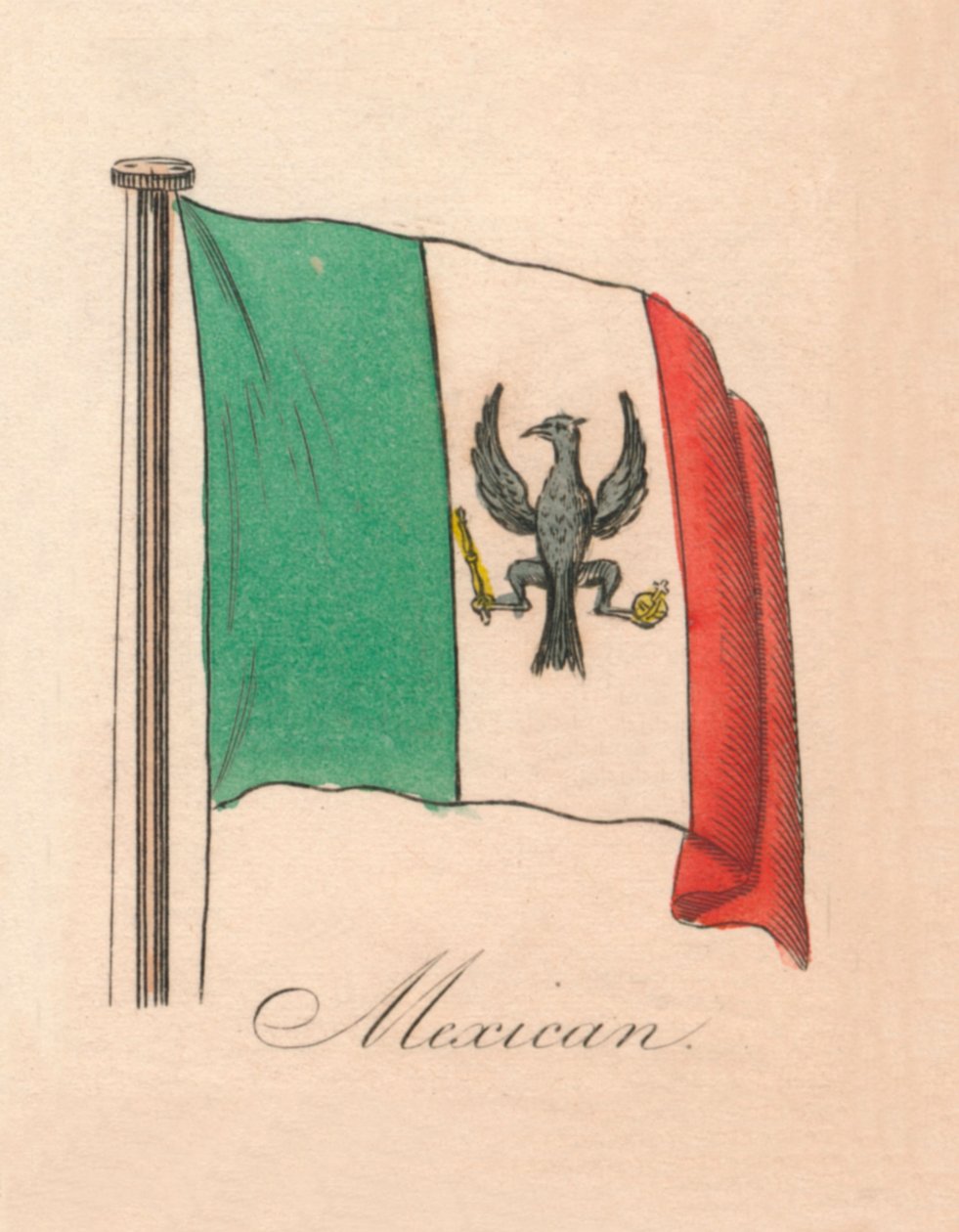 Mexičan, 1838 od Unbekannt