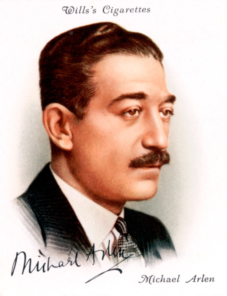Michael Arlen 1895-1956, britský spisovatel a romanopisec arménského původu, 1937 od Unbekannt