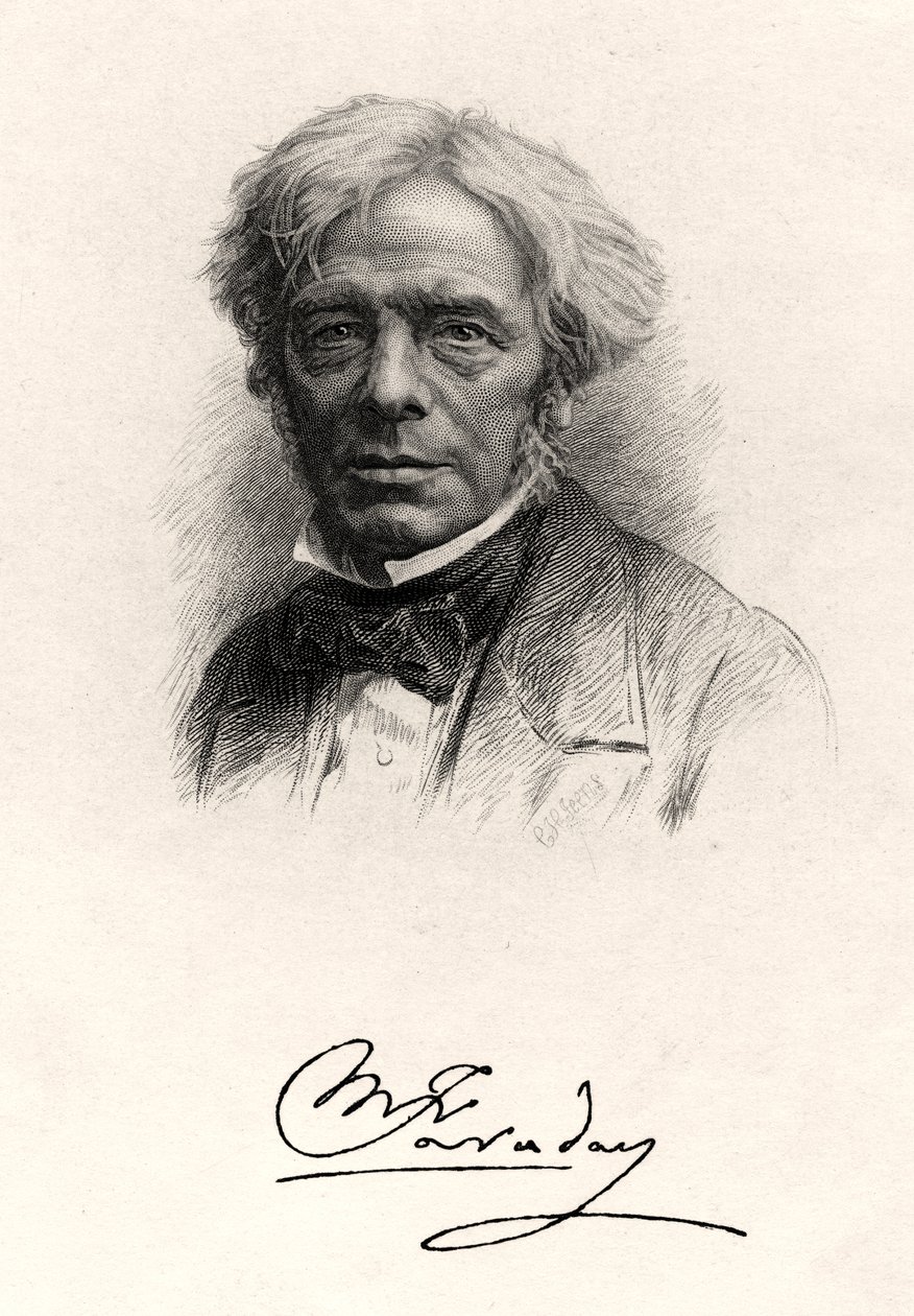 Michael Faraday, britský fyzik a chemik, 1931 od Unbekannt