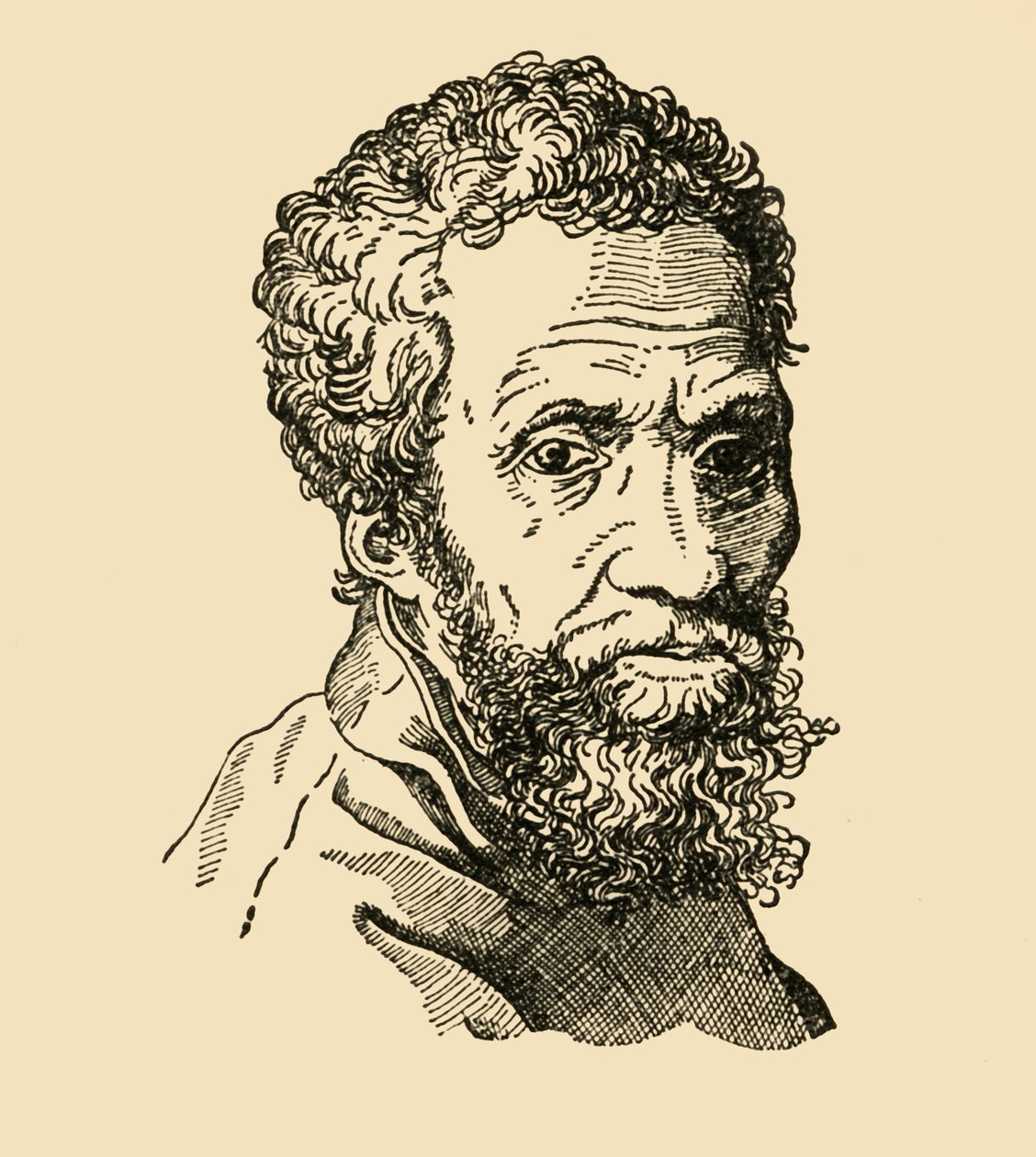 Michelangelo Buonarroti, 1933. od Unbekannt