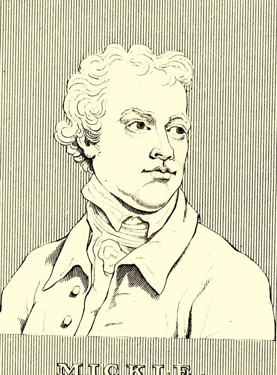 Mickle, 1734-1788, 1830. od Unbekannt