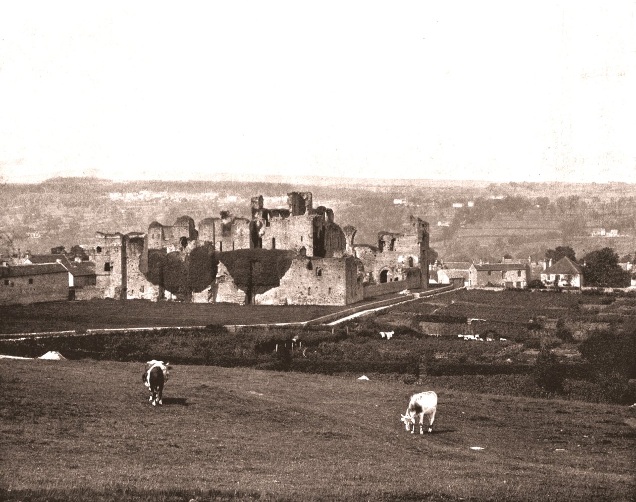 Middleham Castle, Yorkshire, 1894. od Unbekannt