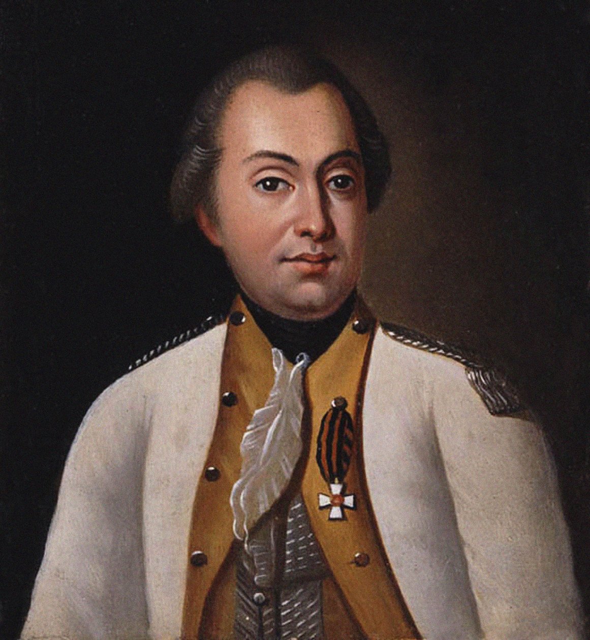 Michail Kutuzov v uniformě Luganského pikinýrského pluku, 1788, 19. stol. od Unbekannt