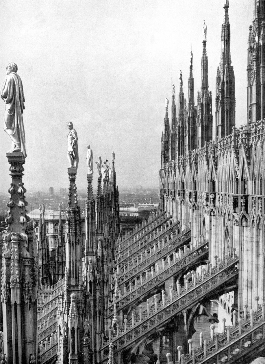 Milánská katedrála, Itálie, 1926 od Unbekannt
