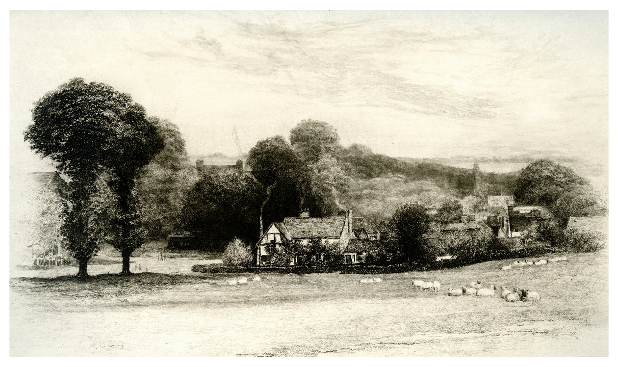 Chata Miltons, Chalfont St Giles, Buckinghamshire, 1895 od Unbekannt