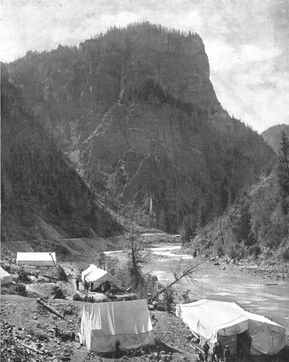 Mining Camp, Nevada, USA, c1900. od Unbekannt