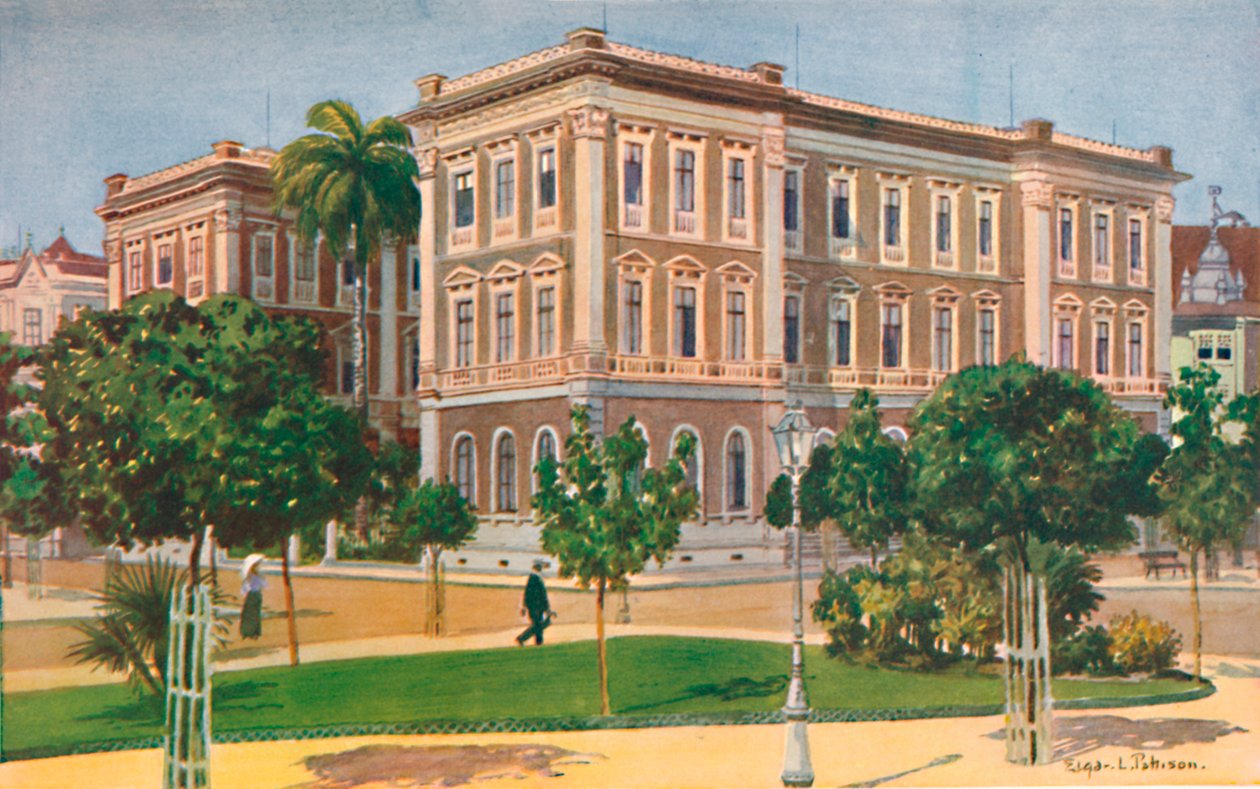 Ministerstvo dopravy a veřejných prací Vicao e Obras Publicas., 1914 od Unbekannt