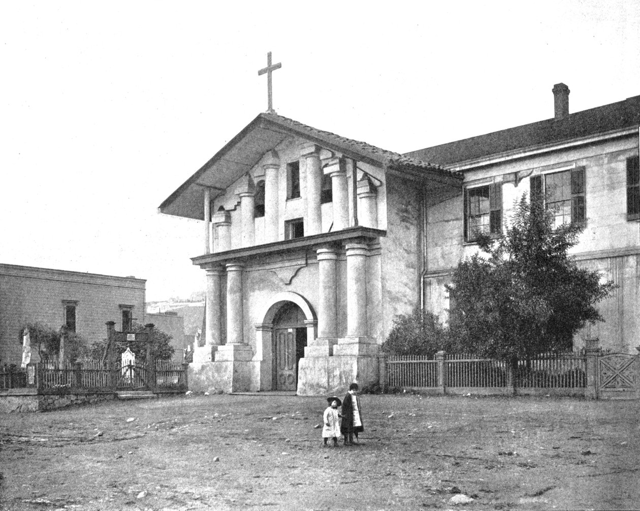 Mission Dolores, San Francisco, Kalifornie, USA, c1900. od Unbekannt