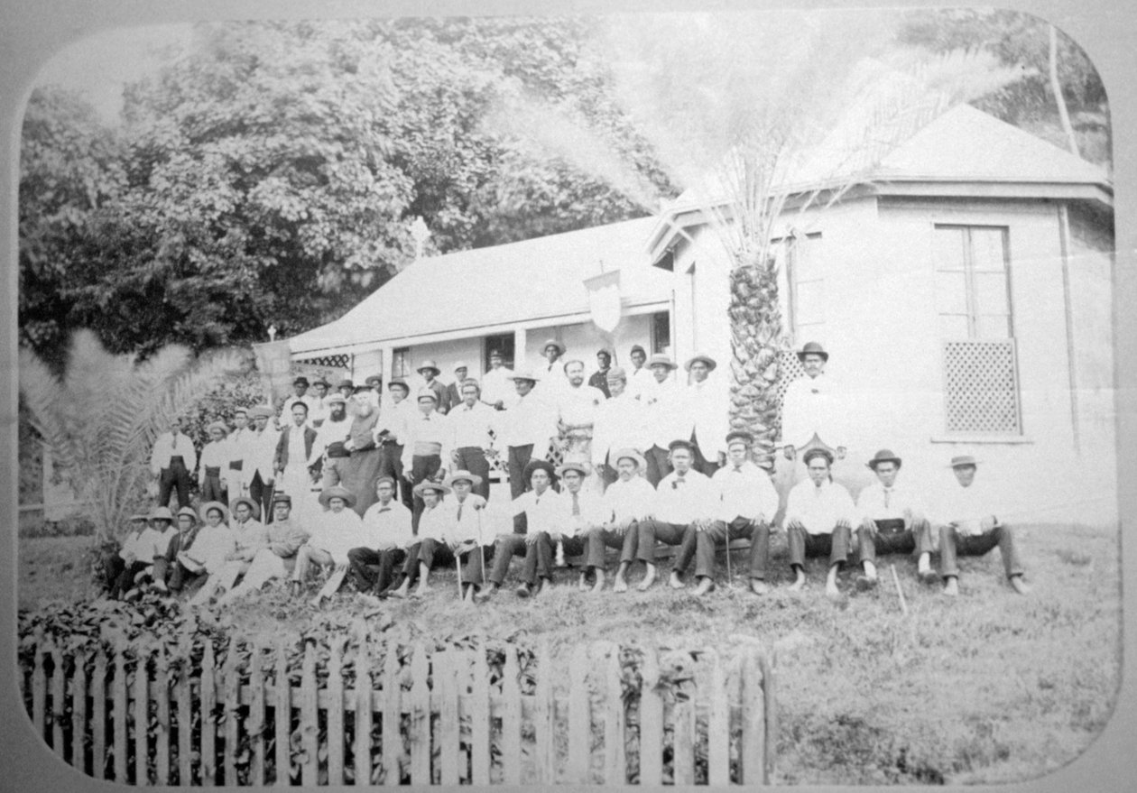 Misijní škola, Levuka, Fidži, 1888 od Unbekannt