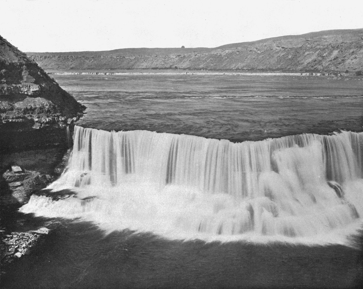 Řeka Missouri poblíž Great Falls, Montana, USA, c1900. od Unbekannt