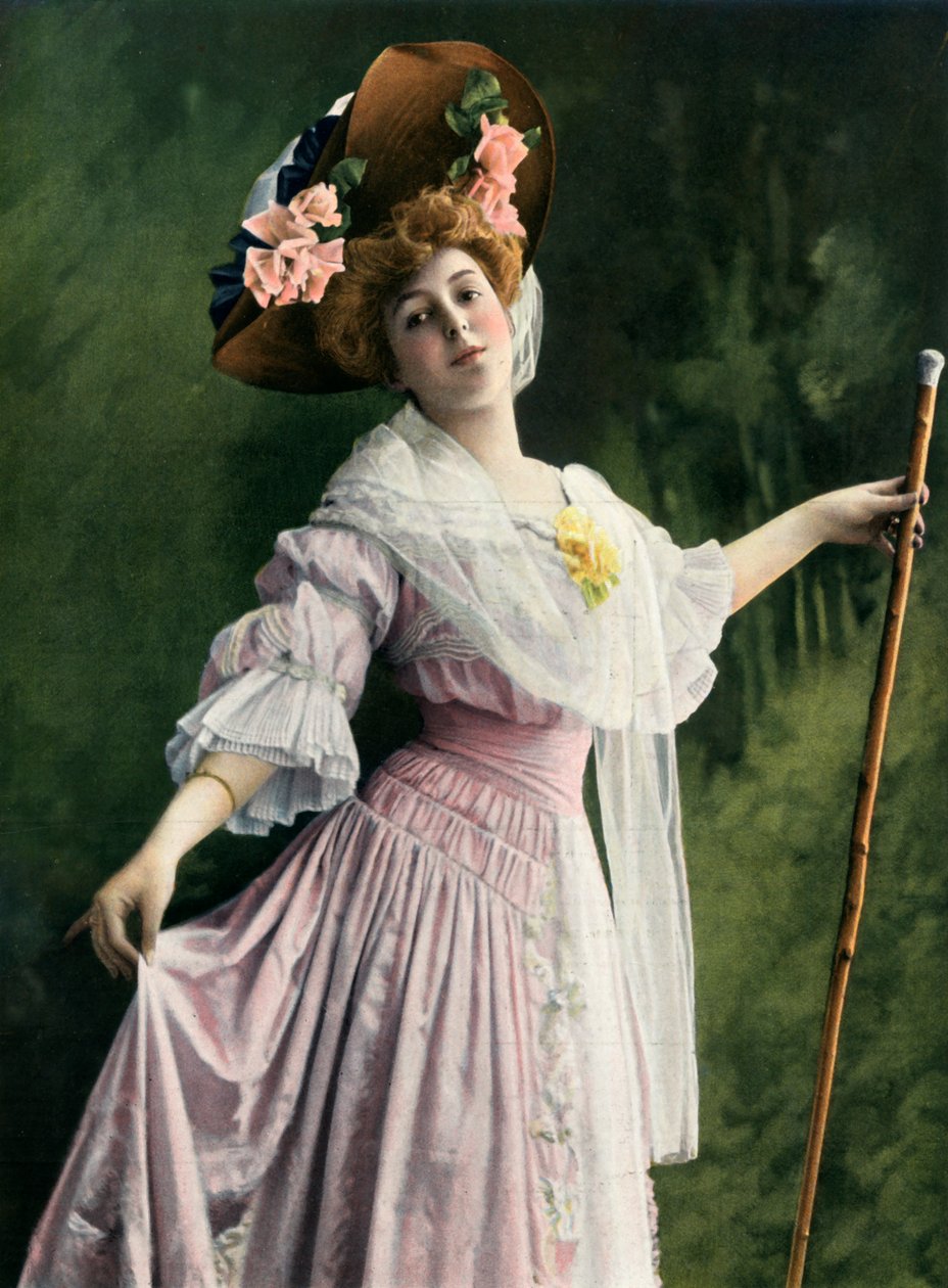 Slečna Marthe Regnier, role Jacqueline. - Brána. - Vaudeville, 1904. od Unbekannt
