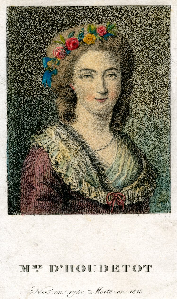 Mme DHoudetot, c1750-1770 od Unbekannt