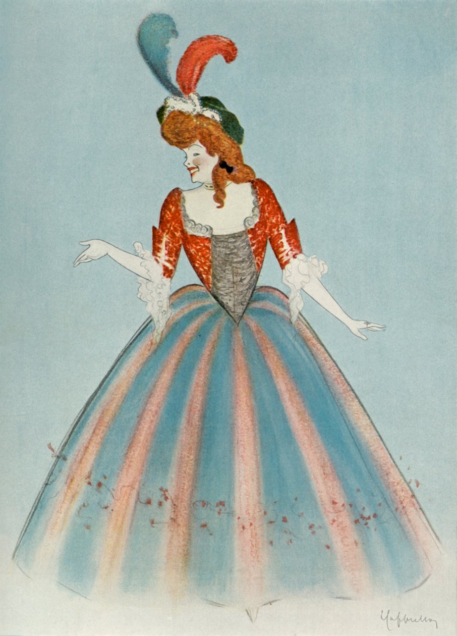 Mme Rejane - Role de la Montansier. - La Montansier, 1904. od Unbekannt