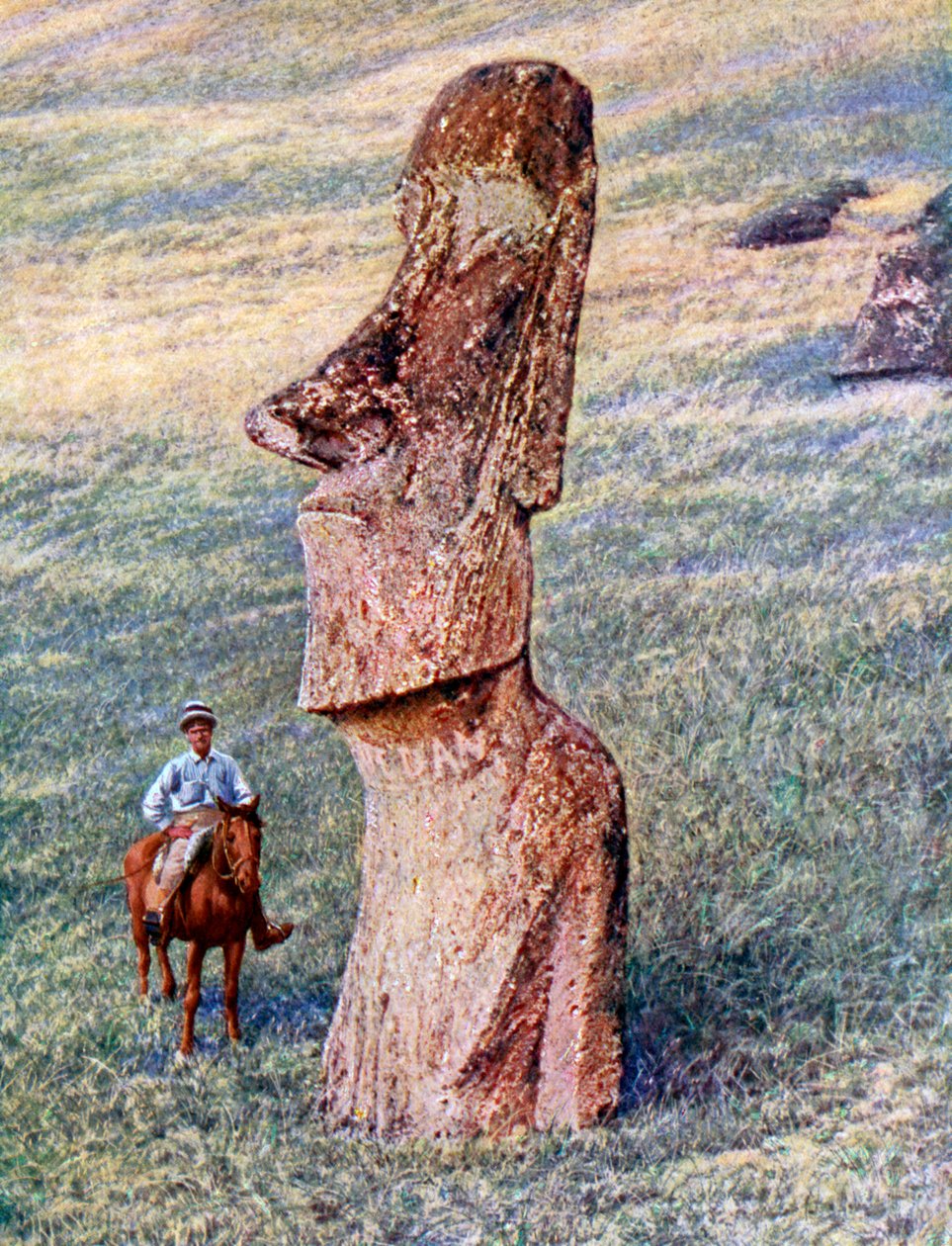 Sochy Moai, Velikonoční ostrov, Chile, 1933-1934 od Unbekannt