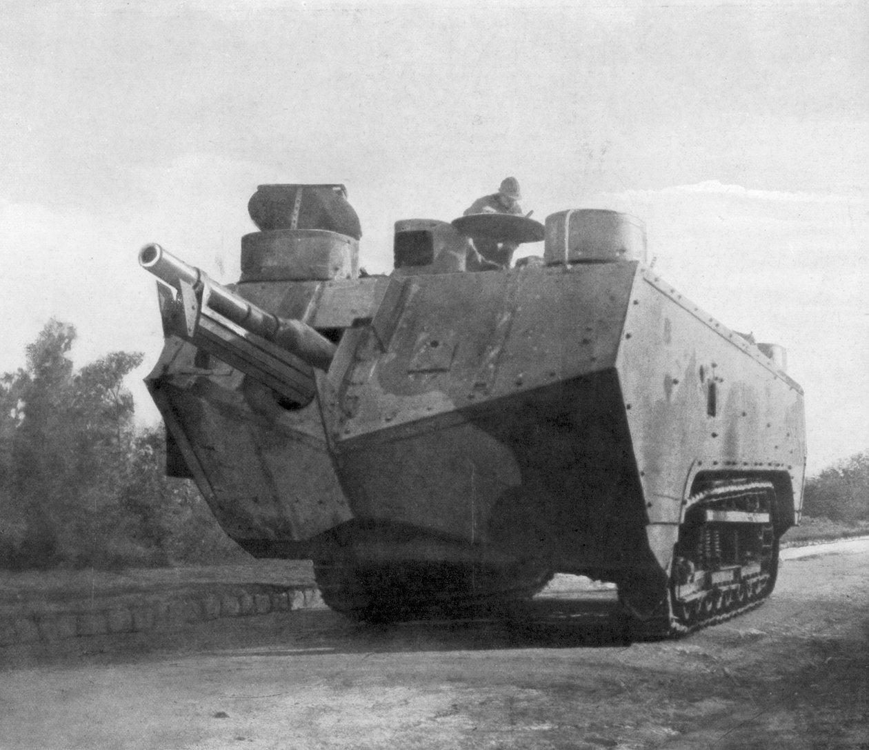 Mobilní dělostřelectvo, Moronvilliers, Francie, první světová válka, 5. května 1917 od Unbekannt