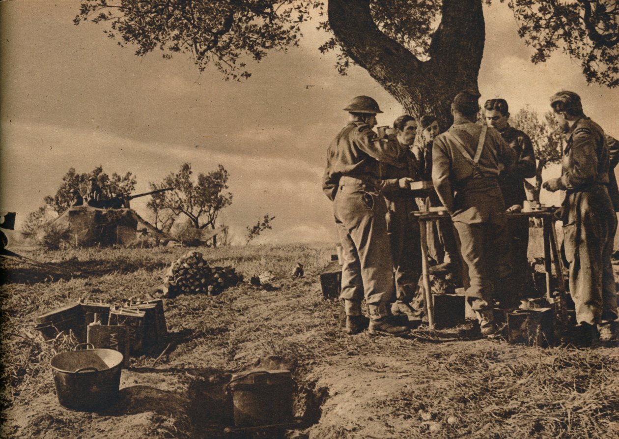 Mobilita a palebná síla v Itálii, 1943-44 od Unbekannt