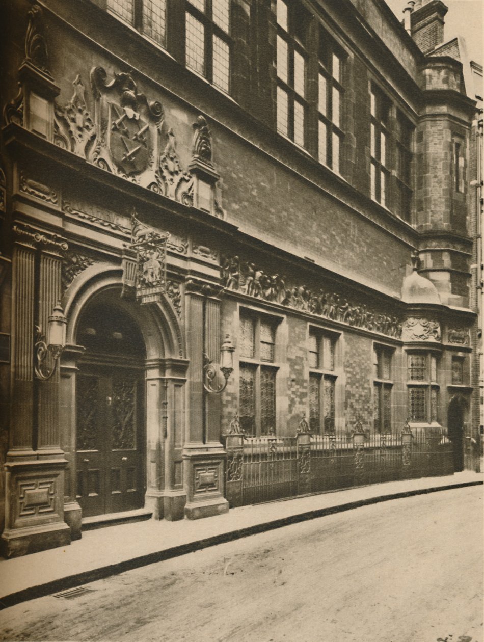 Moderní Cutlers Hall ve Warwick Lane Off Newgate Street, c1935. od Unbekannt