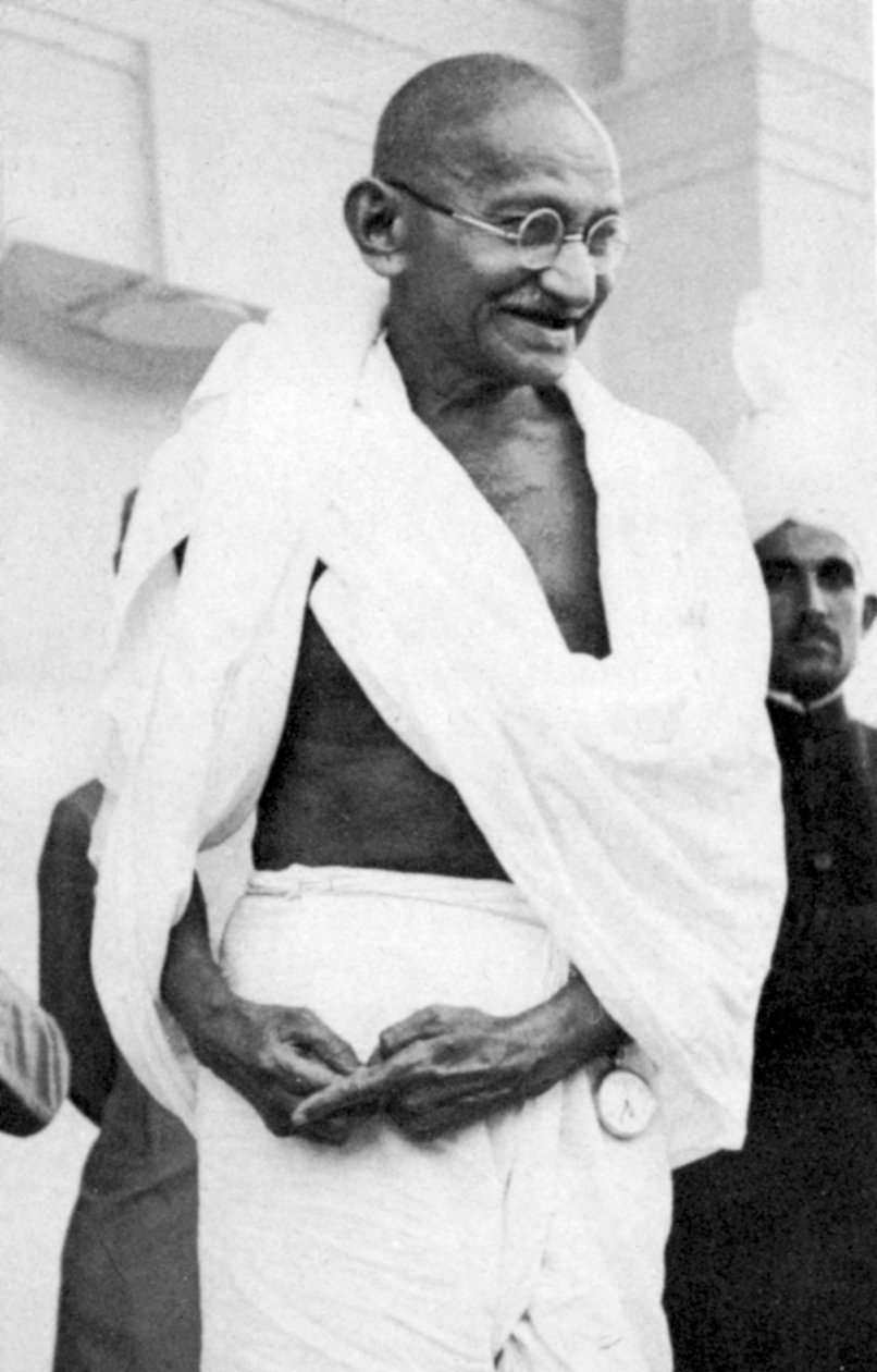 Mohandas Karamchand Gandhi 1869-1948, indický nacionalistický vůdce od Unbekannt