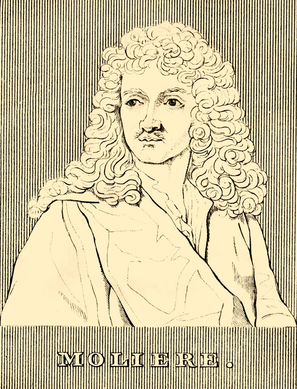 Moliere, 1622-1673, 1830. od Unbekannt