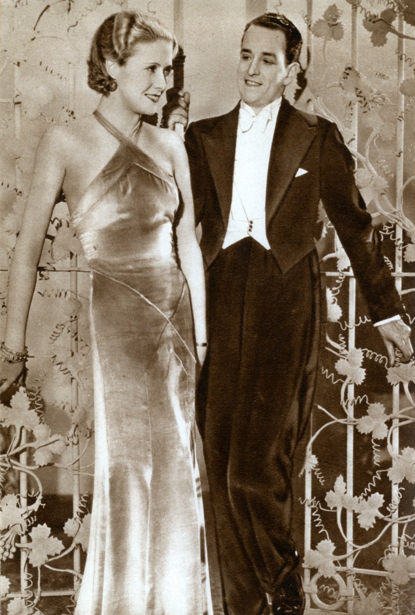 Molly Lamont a Gene Gerrard, herci, 1933 od Unbekannt