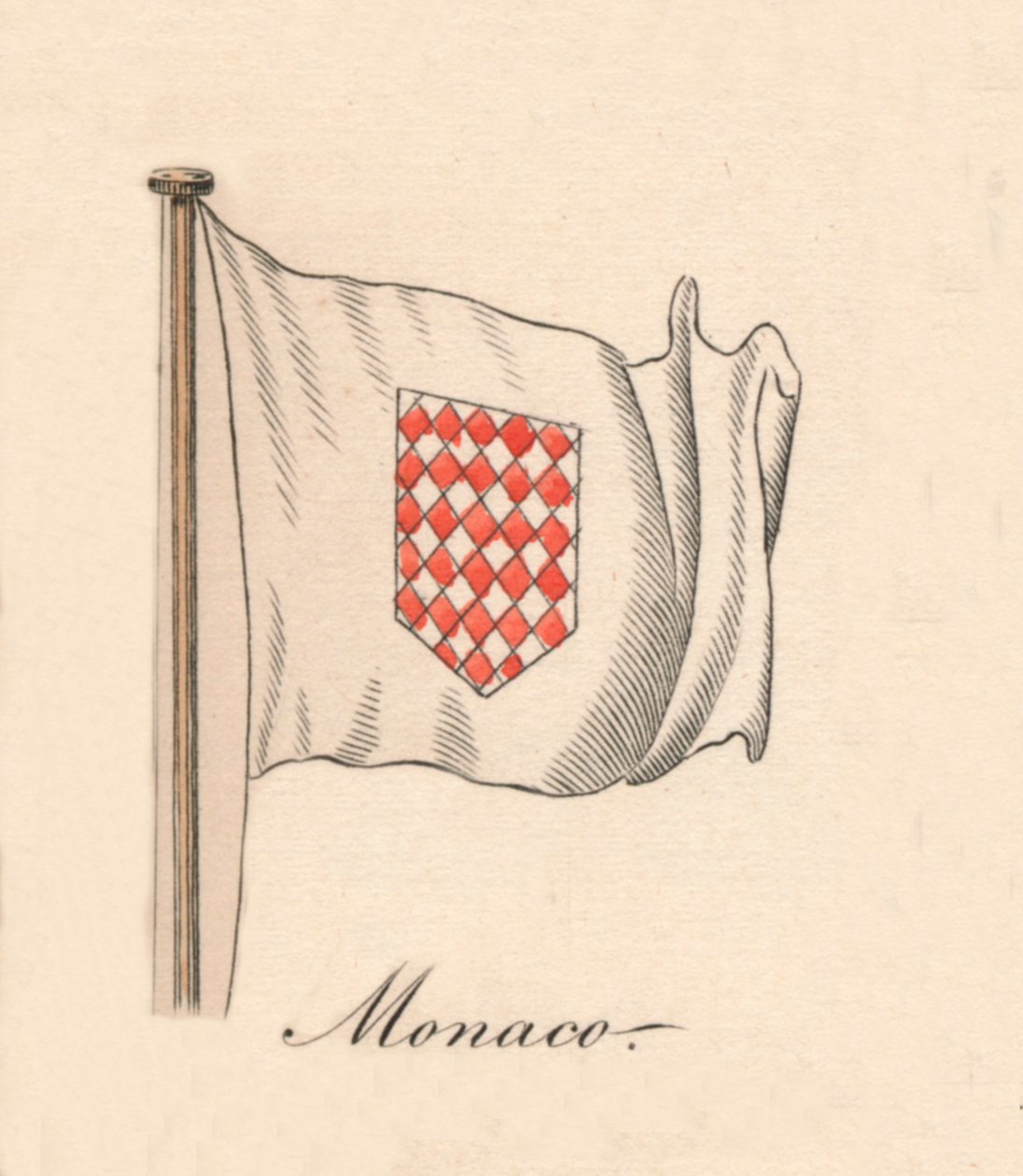 Monako, 1838 od Unbekannt