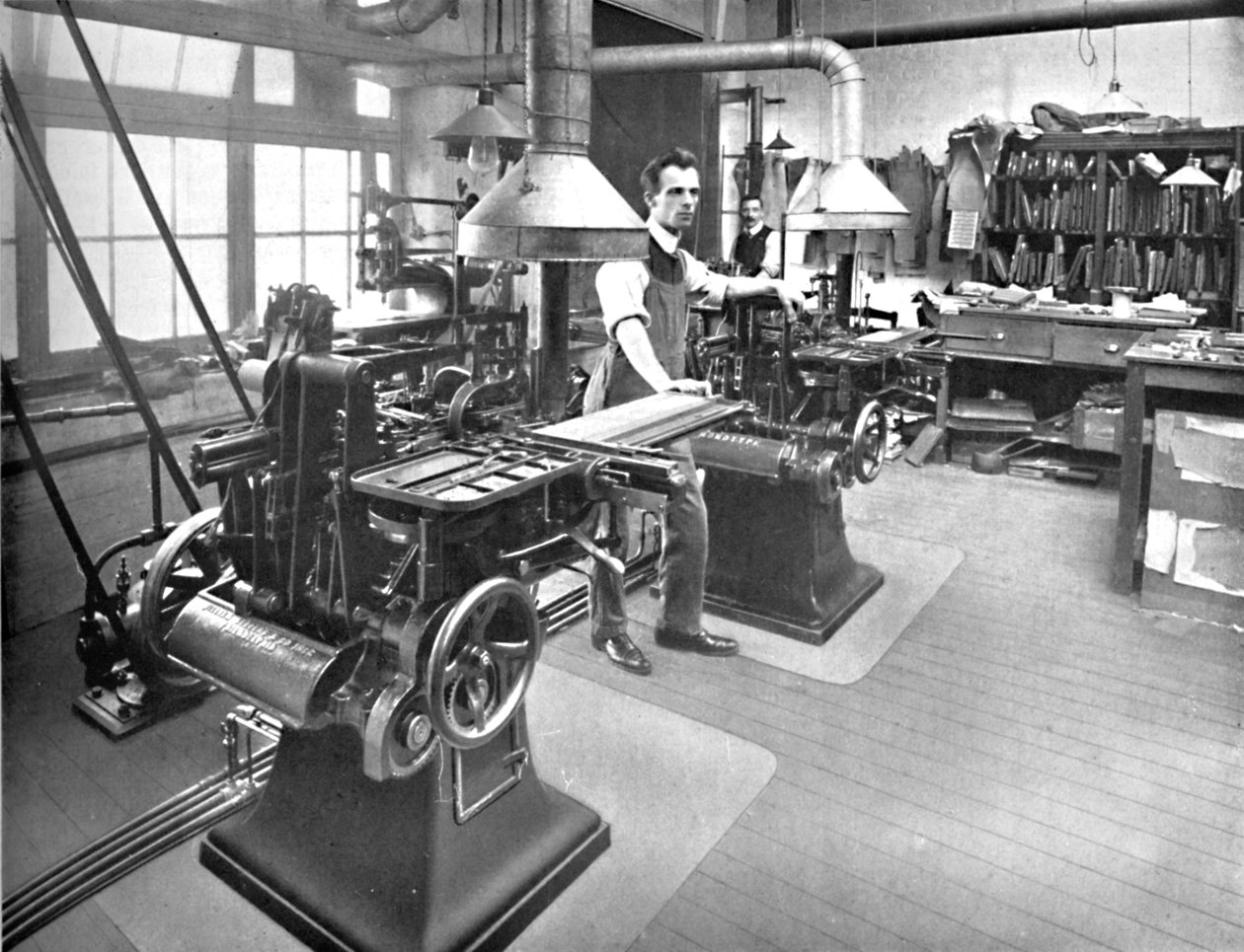 Monotype Casters and Stereotype Department, 1919 od Unbekannt