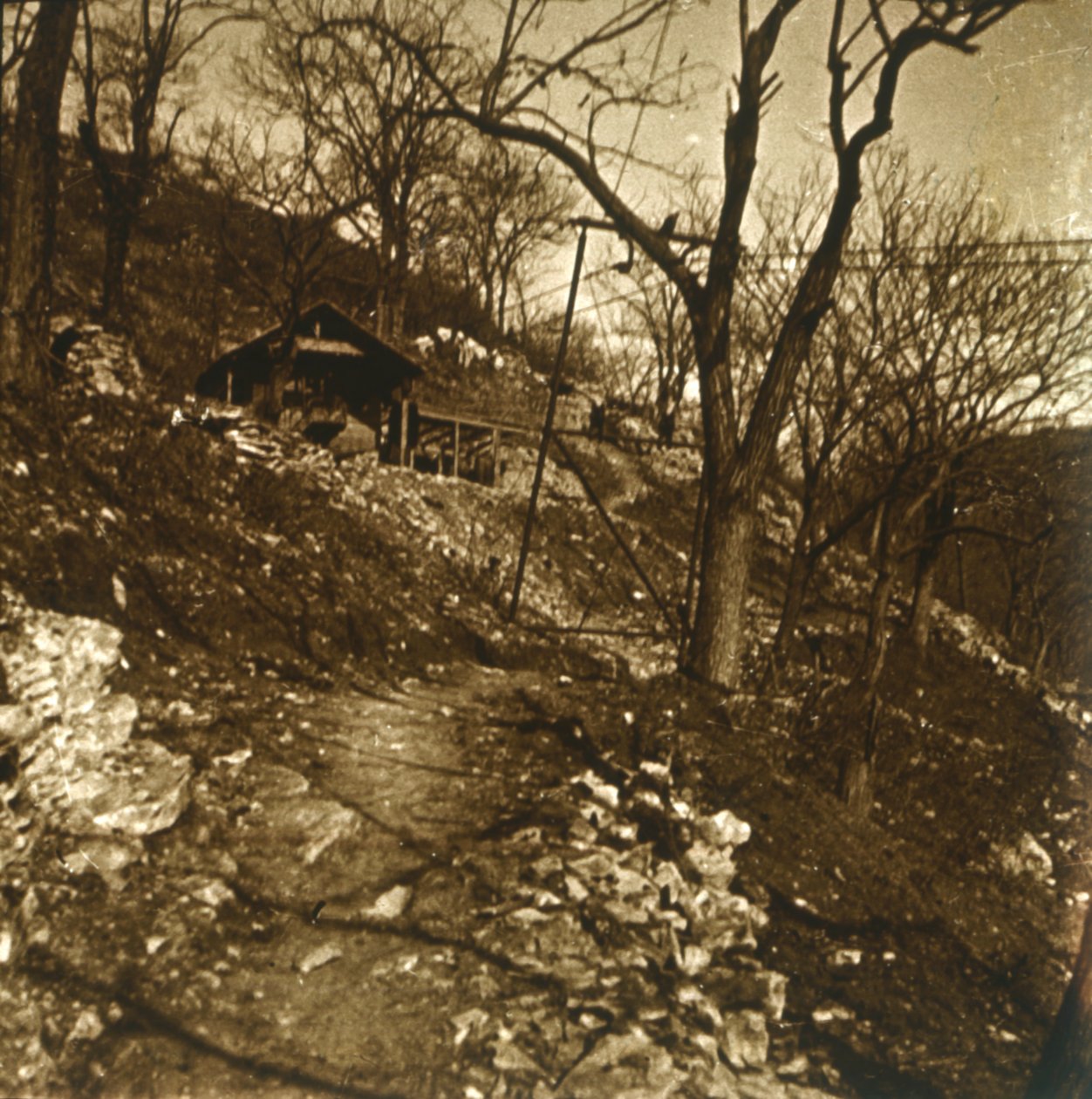 Monte Tomba, Itálie, c1914-c1918 od Unbekannt
