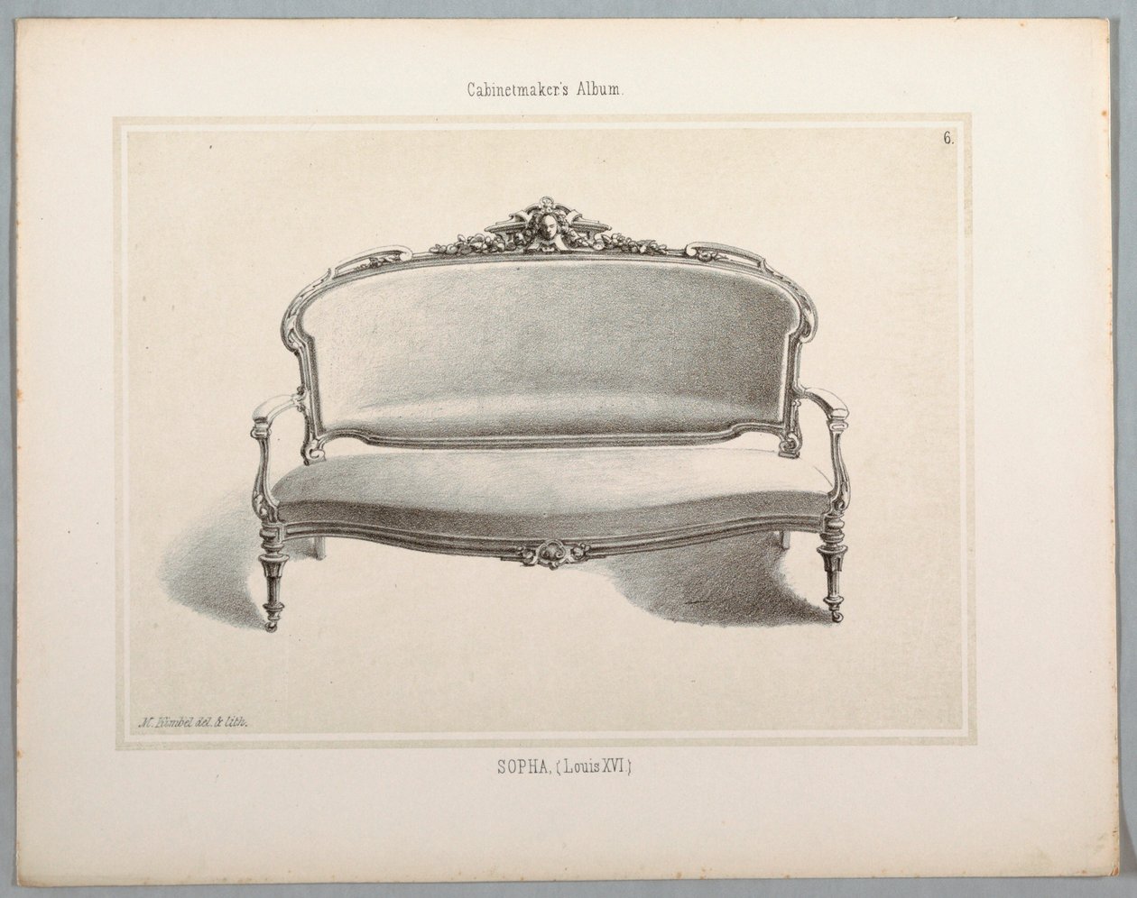 Měsíční album Cabinet Makers Album od Unbekannt