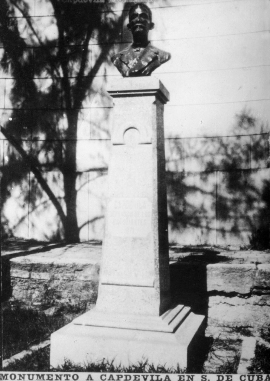 Památník Capdevila, 1871, 20. léta 20. století od Unbekannt
