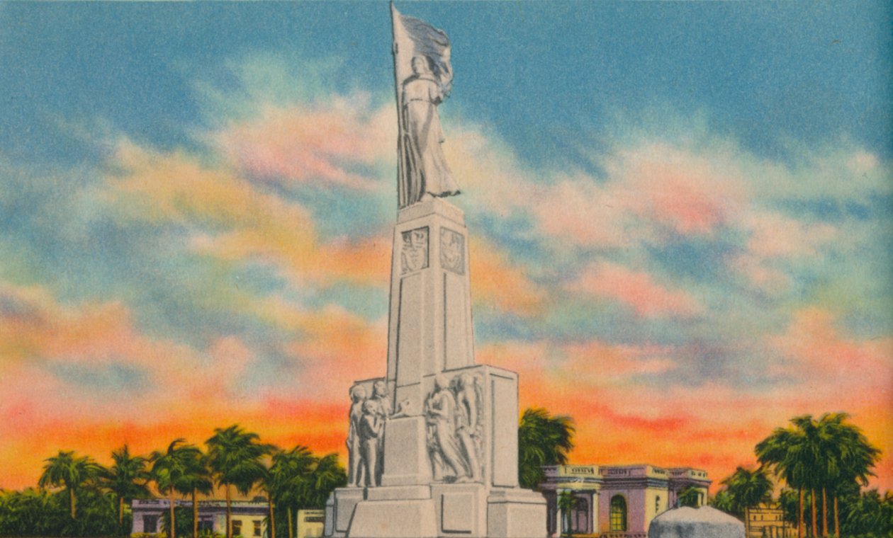 Památník vlajky, Barranquilla, c1940 od Unbekannt