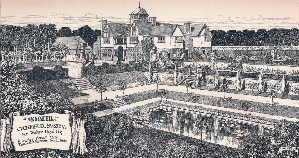 Moonhill, Cuckfield, Sussex, c1902 od Unbekannt
