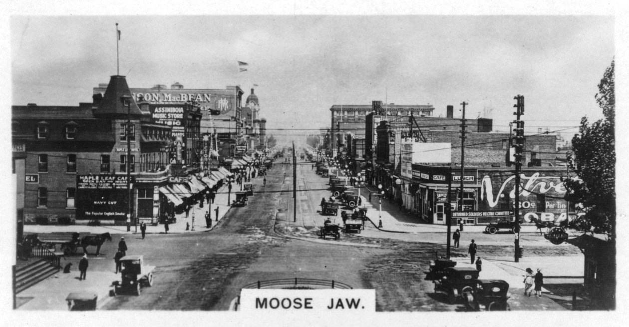 Moose Jaw, Saskatchewan, Kanada, 20. léta 20. století od Unbekannt