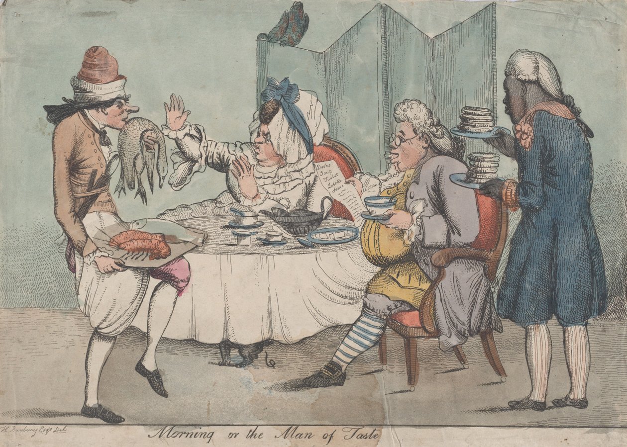Ráno aneb Muž chuti, 1802-11. od Unbekannt