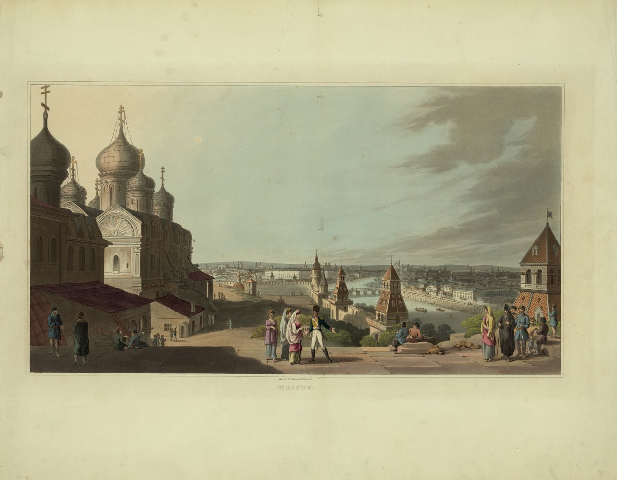 Moskva, 1814 od Unbekannt