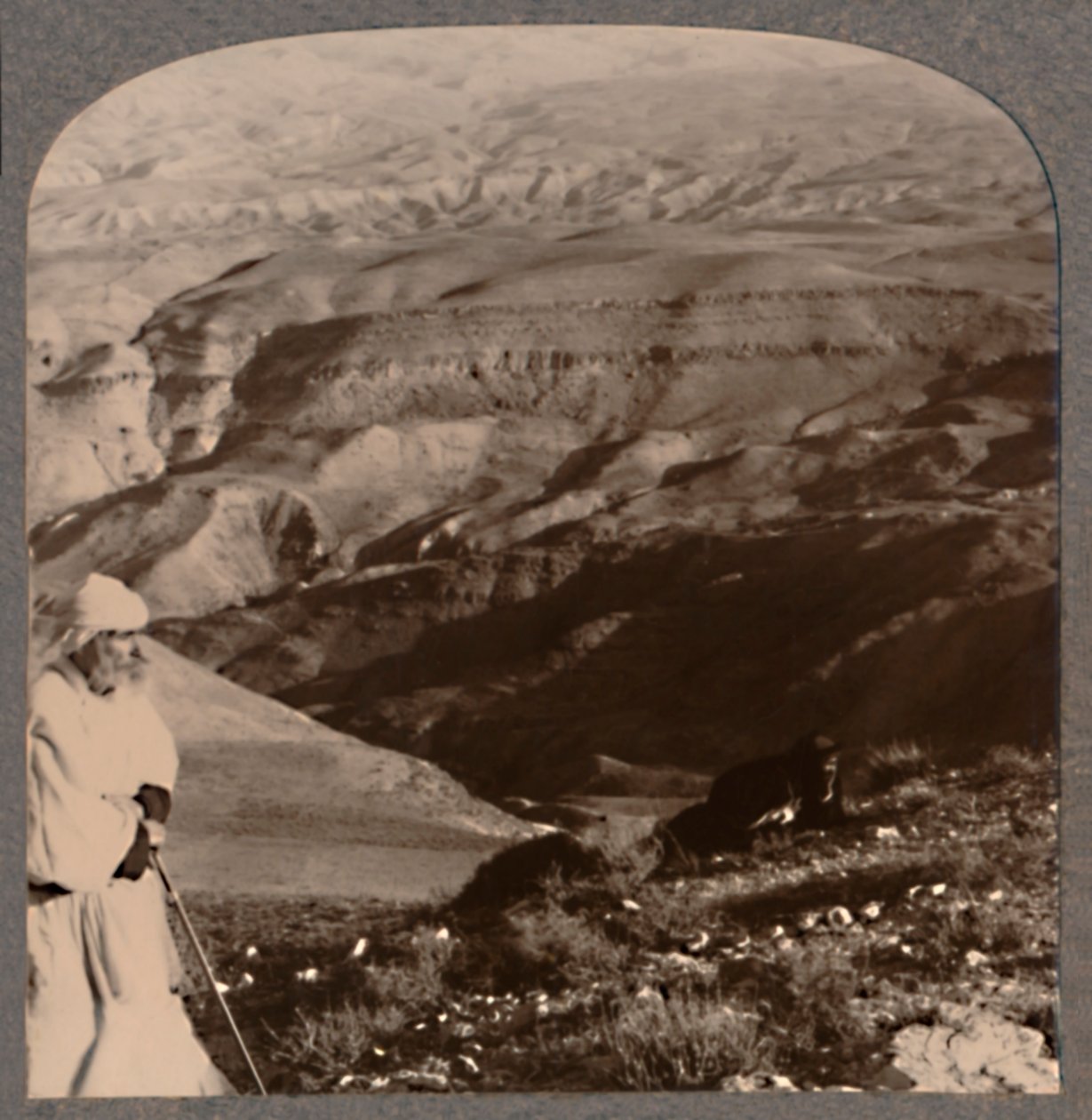 Mojžíšův pohled na zemi zaslíbenou, c1900 od Unbekannt