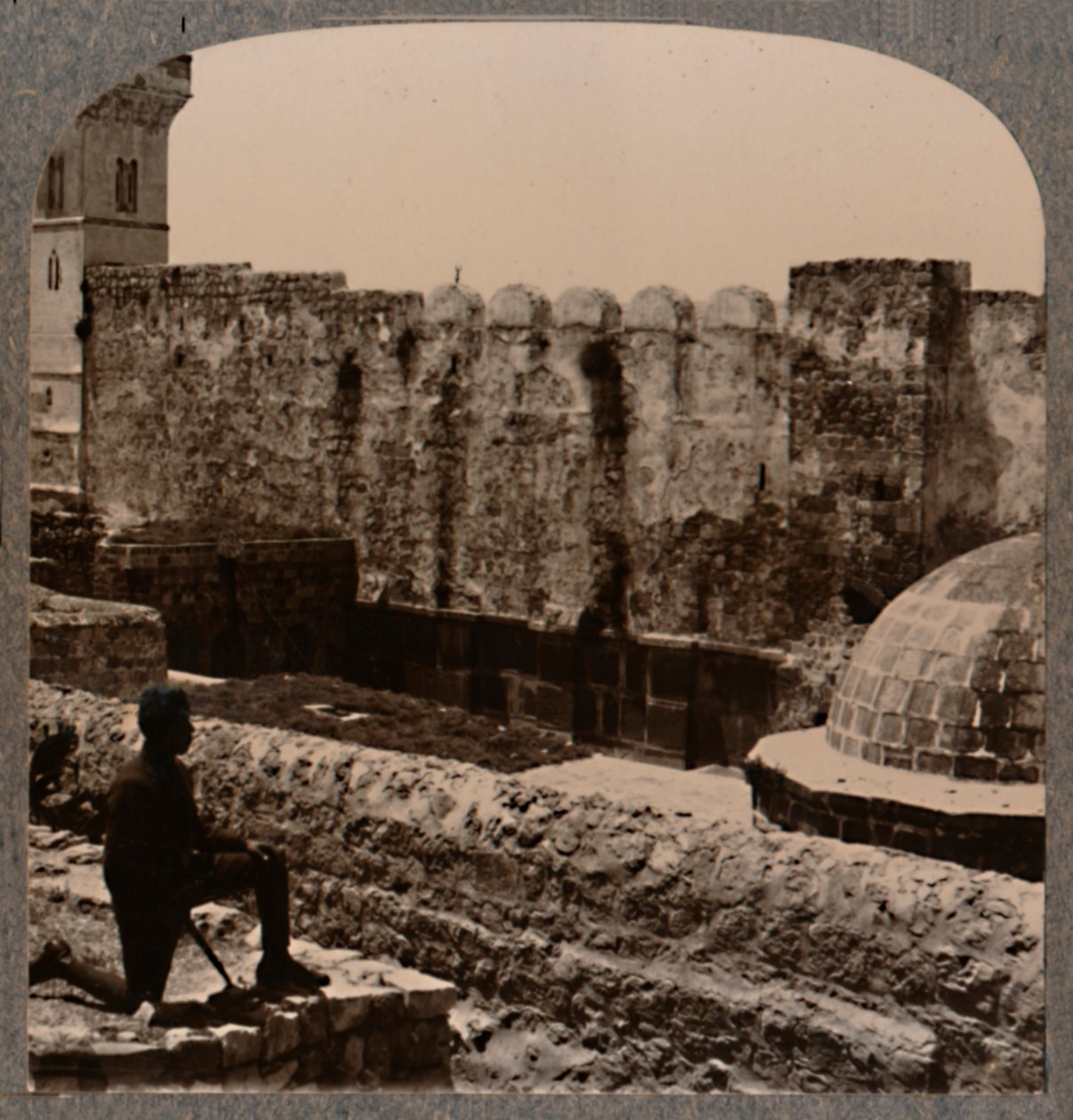 Mešita Machpela, c1900 od Unbekannt