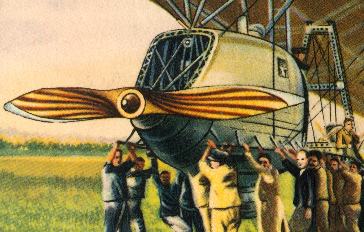 Motorová gondola zeppelin, 1932. od Unbekannt