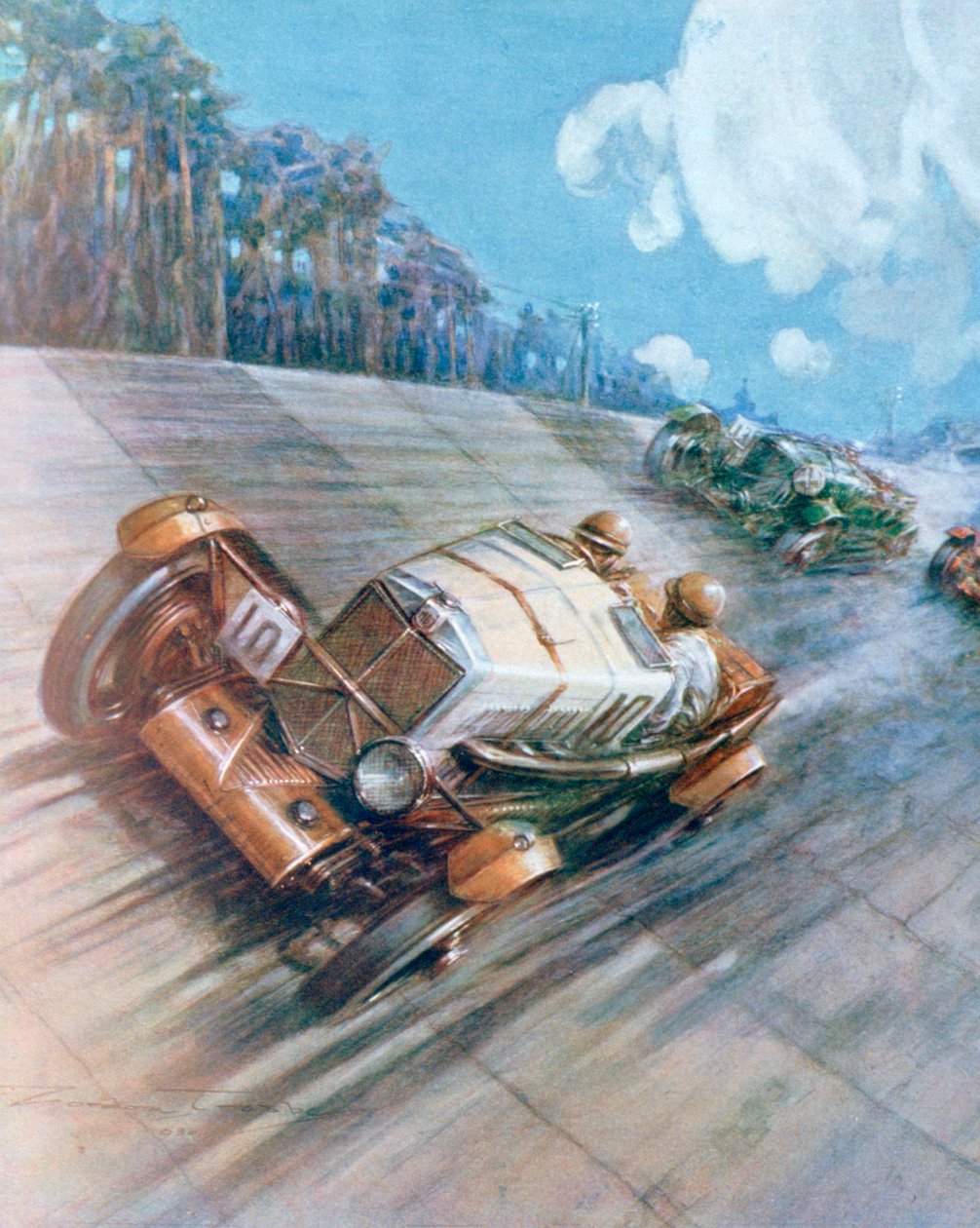 Motoristické závody, 1930 od Unbekannt