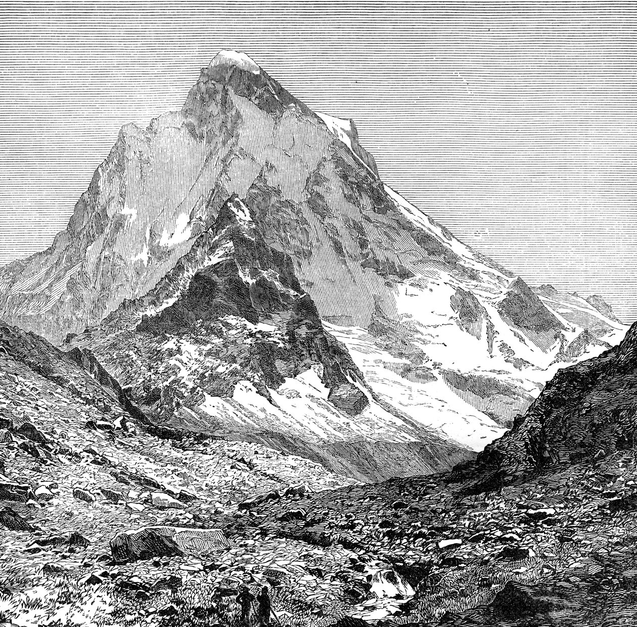 Mount Moira, Indie, 1895 od Unbekannt