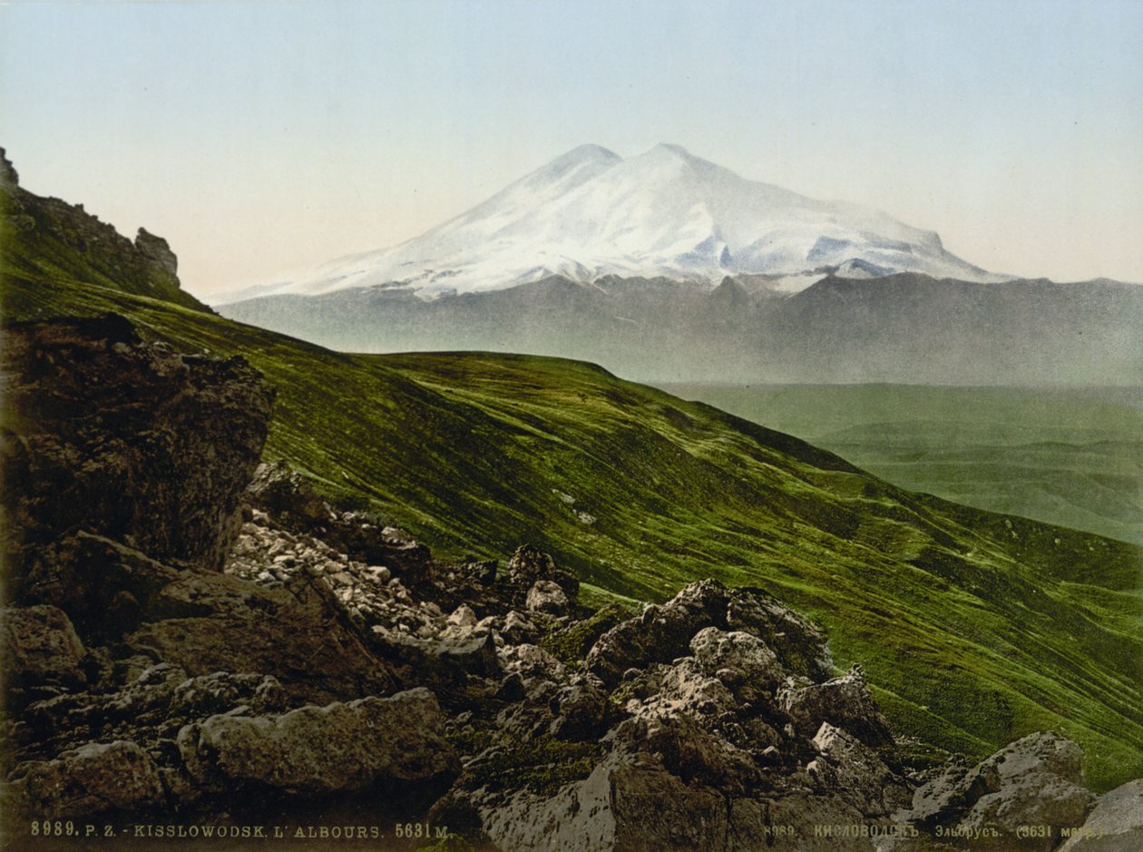 Hora poblíž Kislovodsk, Rusko, c1895 od Unbekannt